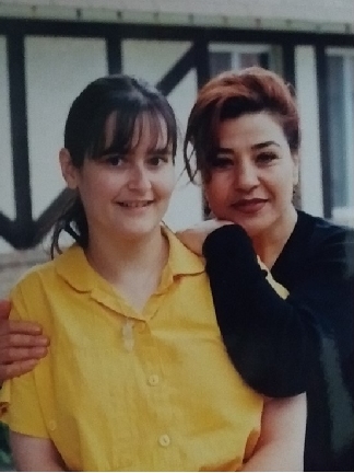 Marielle Audet with Nazrine Moslehi